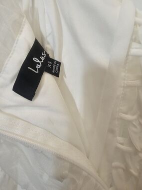Lulu's White Midi Dress